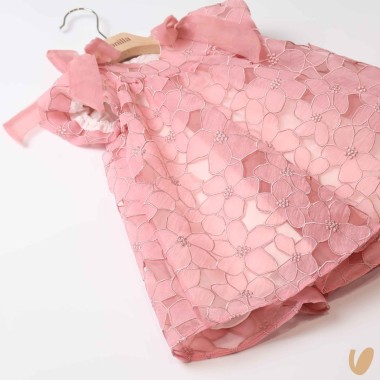 Abito vaporoso fiori Abito e Tute