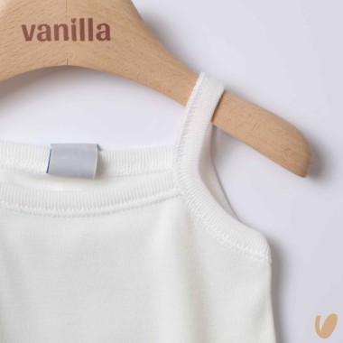 Body bretelline 100% bambù Body Bretelline