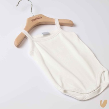 Body bretelline 100% bambù Body Bretelline