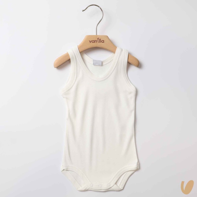 Body giromanica 100% bambù Body Bretelline