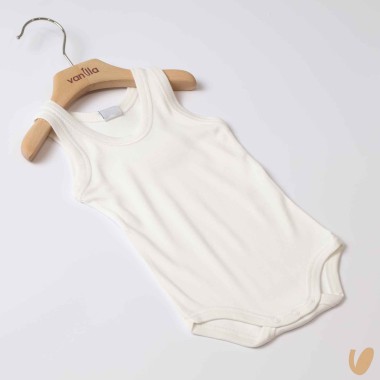 Body giromanica 100% bambù Body Bretelline
