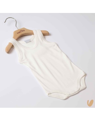 Body giromanica 100% bambù Body Bretelline