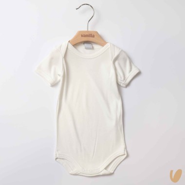 Body manica corta 100% bambù Body Manica Corta