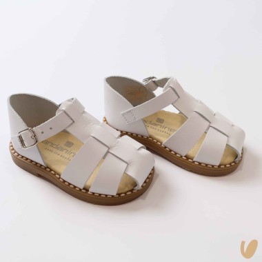 Ragnetto in pelle Sandali 19/32