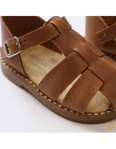 Ragnetto in pelle Sandali 19/32