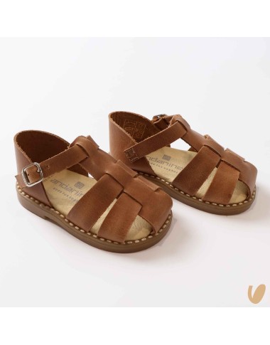 Ragnetto in pelle Sandali 19/32