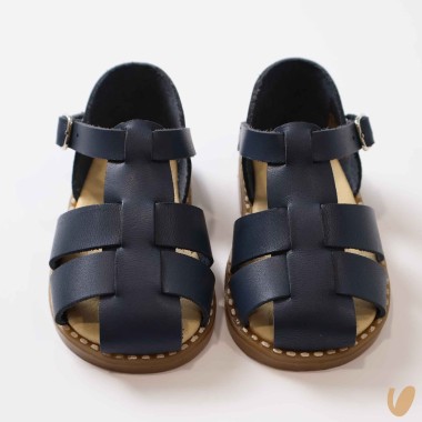 Ragnetto in pelle Sandali 19/32