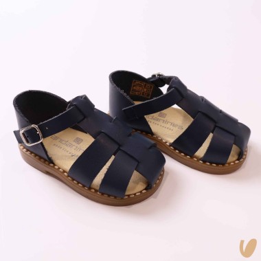 Ragnetto in pelle Sandali 19/32