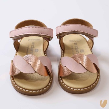 Sandali con treccia in pelle Sandali 19/32