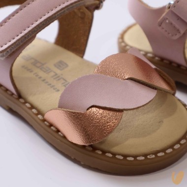 Sandali con treccia in pelle Sandali 19/32