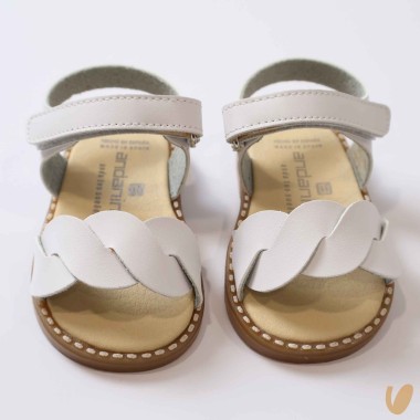 Sandali con treccia in pelle Sandali 19/32