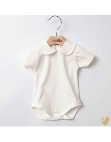 Body con colletto Body Manica Corta