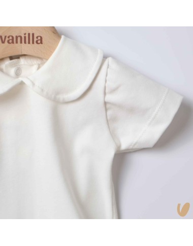 Body con colletto Body Manica Corta