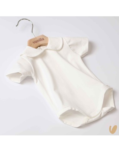 Body con colletto Body Manica Corta