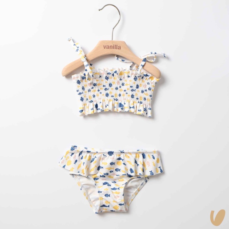 Costume 2 pezzi pesciolini Neonata