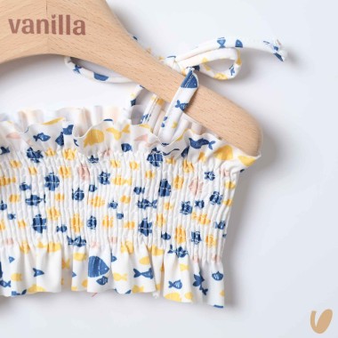 Costume 2 pezzi pesciolini Neonata