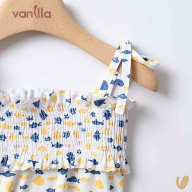 Costume da bagno intero pesciolini Neonata