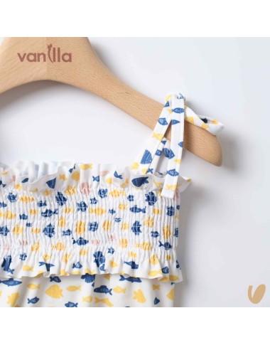 Costume da bagno intero pesciolini Neonata