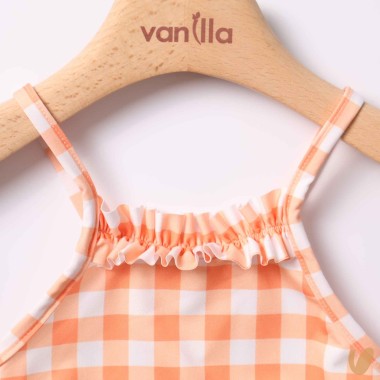 Costume da bagno intero vichy Neonata