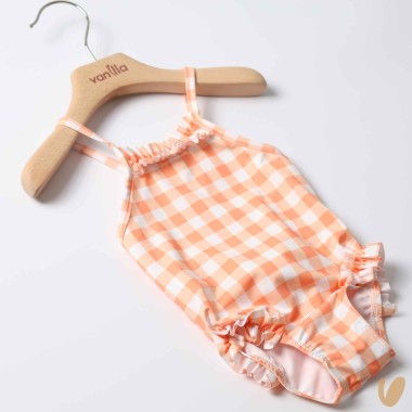 Costume da bagno intero vichy Neonata