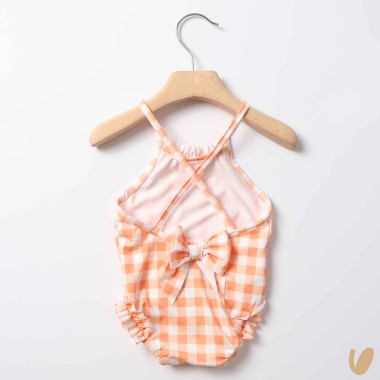 Costume da bagno intero vichy Neonata