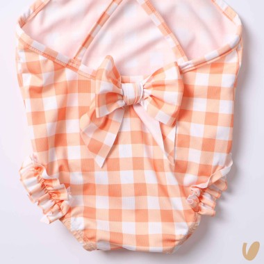 Costume da bagno intero vichy Neonata