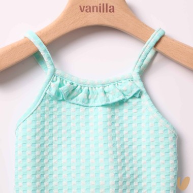 Costume da bagno intero vichy Neonata