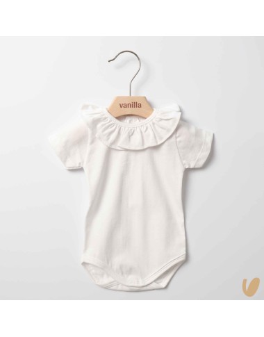 Body collo Rouche Body Manica Corta