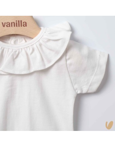 Body collo Rouche Body Manica Corta