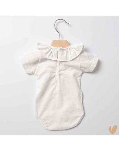 Body collo Rouche Body Manica Corta