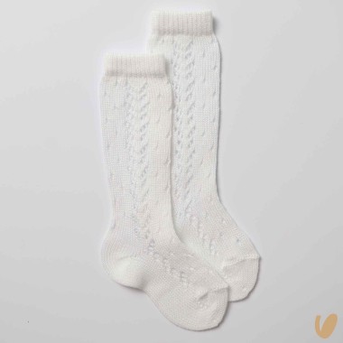 Calzino lungo traforato filo Calzini Lunghi