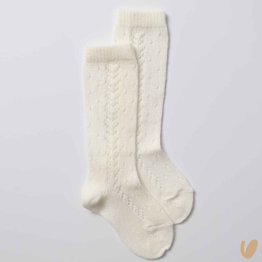 Calzino lungo traforato filo Calzini Lunghi