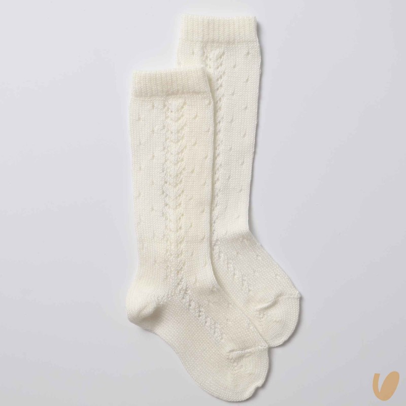 Calzino lungo traforato filo Calzini Lunghi