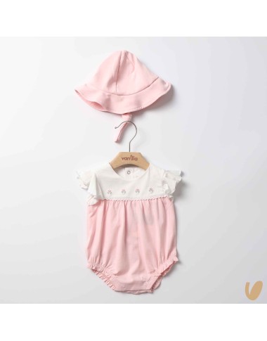 Romper and hat