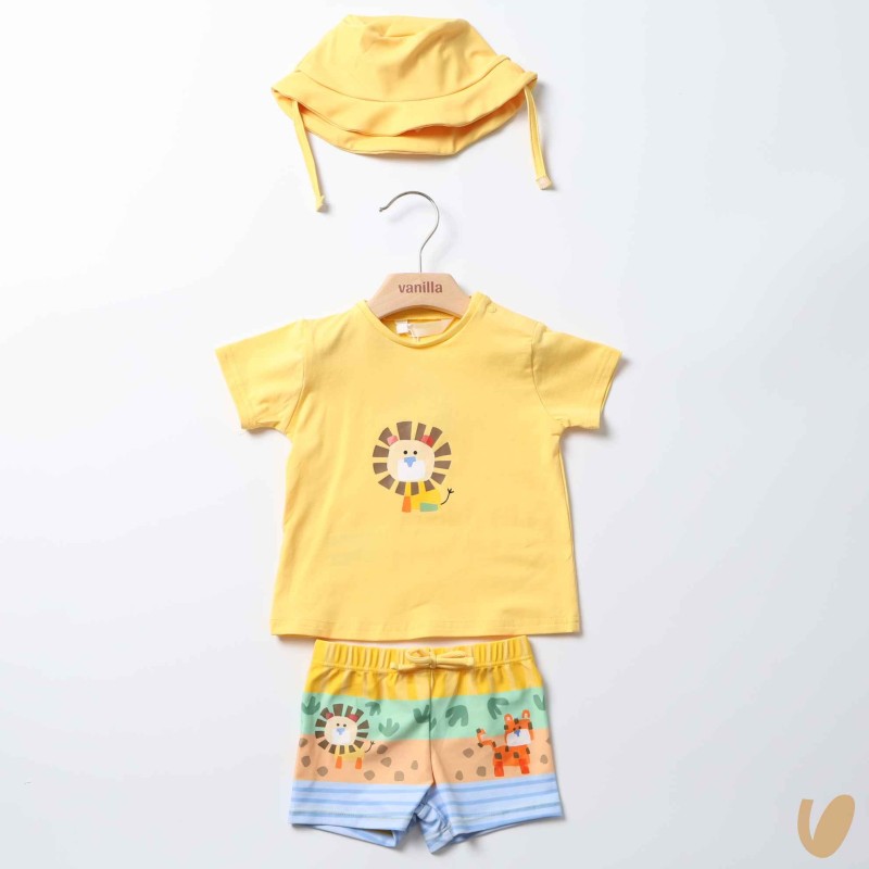 Completo Costume Shirt e Cappello Neonato