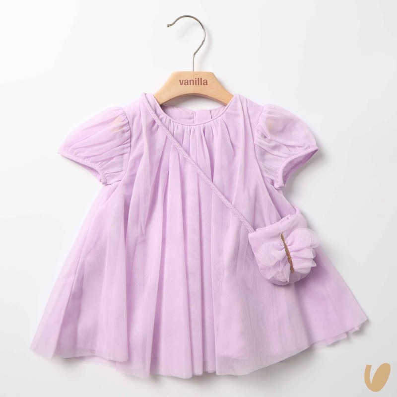 Abito tulle borsettina Abito e Tute