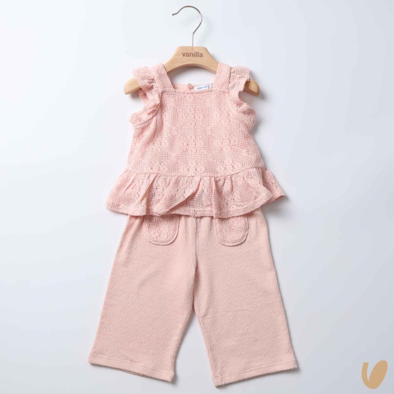 Completo blusa e pantalone tricot Completo e Pagliaccetto