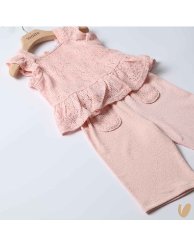 Completo blusa e pantalone tricot Completo e Pagliaccetto