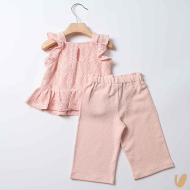 Completo blusa e pantalone tricot Completo e Pagliaccetto