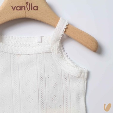 Body bretellina traforato Body Bretelline