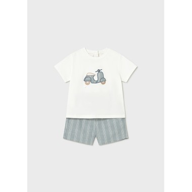 Completo shirt vespa e bermuda Completo e Pagliaccetto