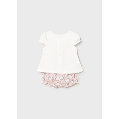 Completo Blusa e culotte cuore Completo e Pagliaccetto