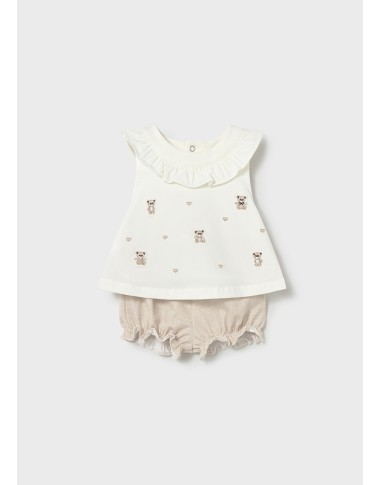 Completo Blusa e culotte orsacchiotti Completo e Pagliaccetto