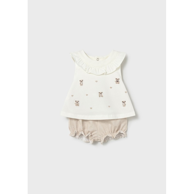 Completo Blusa e culotte orsacchiotti Completo e Pagliaccetto