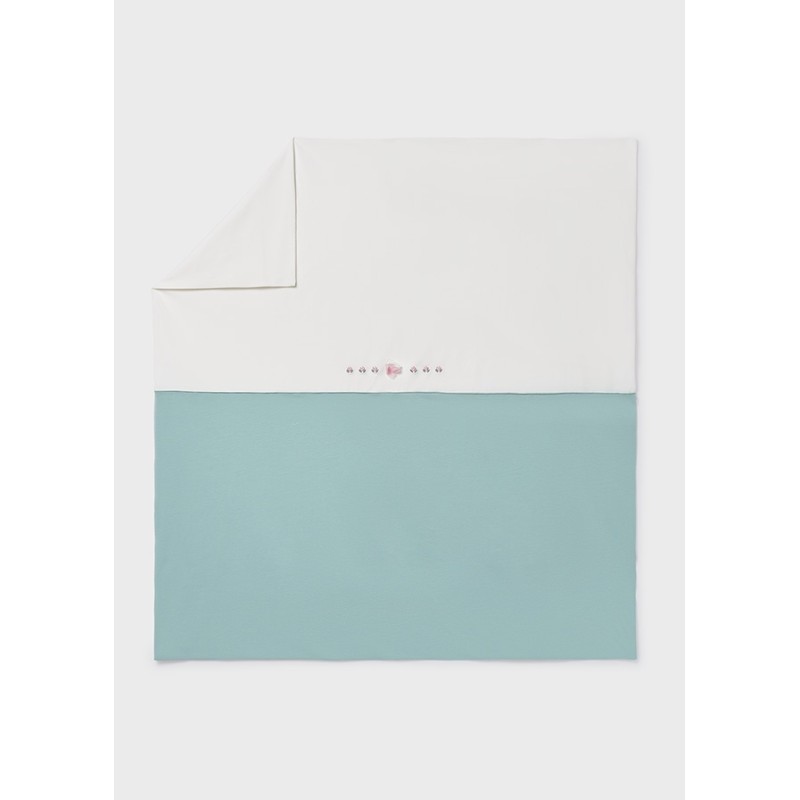 Copertina ricamo fiori Coperte e Lenzuola