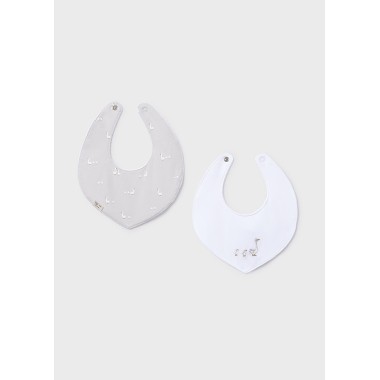 Set 2 bavette impermeabili Mussole e Bavette