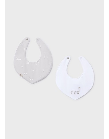 Set 2 bavette impermeabili Mussole e Bavette