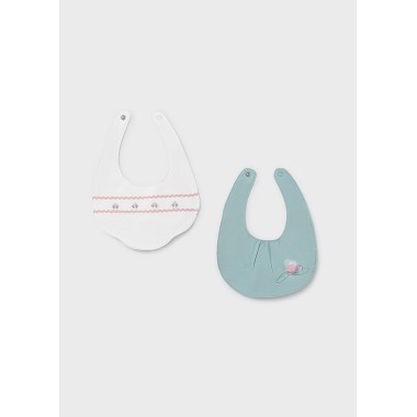 Set 2 bavette impermeabili Mussole e Bavette