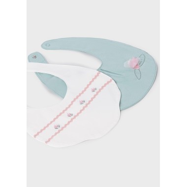 Set 2 bavette impermeabili Mussole e Bavette