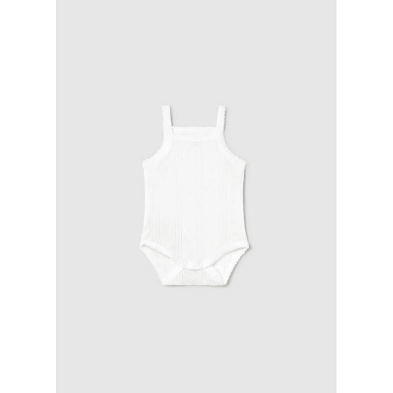 Body bretelline traforato Body Bretelline